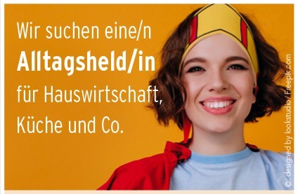Stellenanzeige Hauswirtschaft